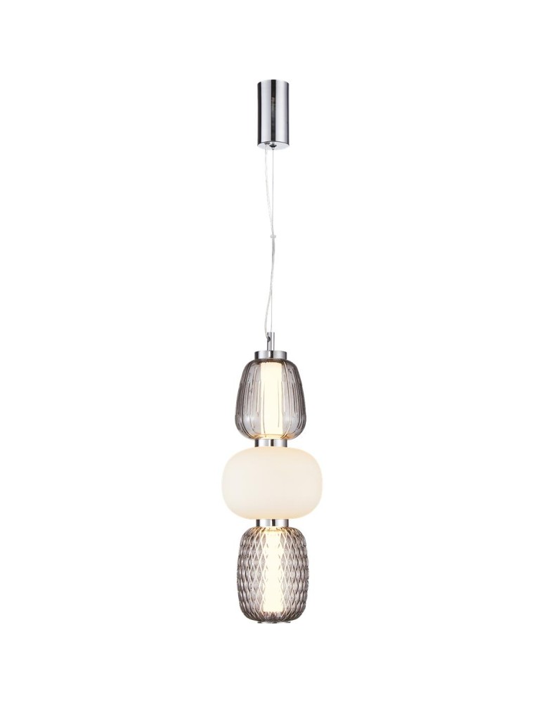 Designer pendant lamps - Milagro CARO SMOKED 28W LED pendant lamp ML0364 - product kolory-swiatla.pl 6