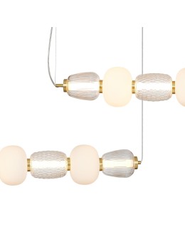 Milagro Lampa wisząca CARO GOLD 42W LED ML0365 - produkt 2