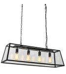 Loft pendant lamps - ITALUX Laverno Pendant 4xE27 MD-102721-4-B - product 1