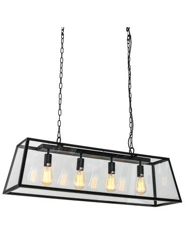 ITALUX Laverno Pendant 4xE27 MD-102721-4-B