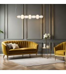 Designer pendant lamps - Milagro CARO GOLD 42W LED pendant lamp ML0365 - product 4