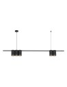 Milagro Pendant lamp (strip) GENESIS BLACK 5xGU10 ML0367