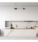 Pendant lamps over the island - Milagro Pendant lamp (strip) GENESIS BLACK 5xGU10 ML0367 - product 4