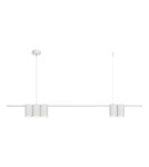 Pendant lamps over the island - Milagro Pendant lamp (strip) GENESIS WHITE 5xGU10 ML0368 - product 1
