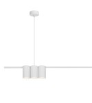 Pendant lamps over the island - Milagro Pendant lamp (strip) GENESIS WHITE 5xGU10 ML0368 - product 2
