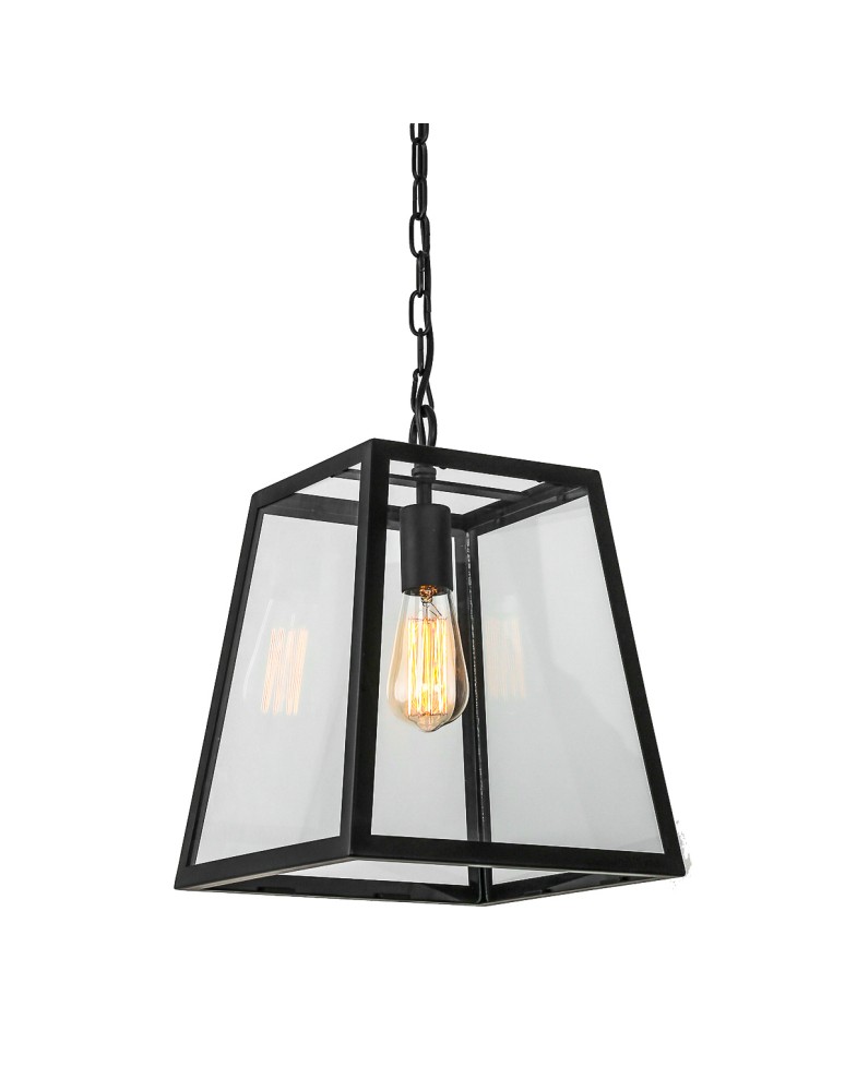 Loft pendant lamps - ITALUX Laverno Pendant 1xE27 MD-102821-1-B - product kolory-swiatla.pl 1