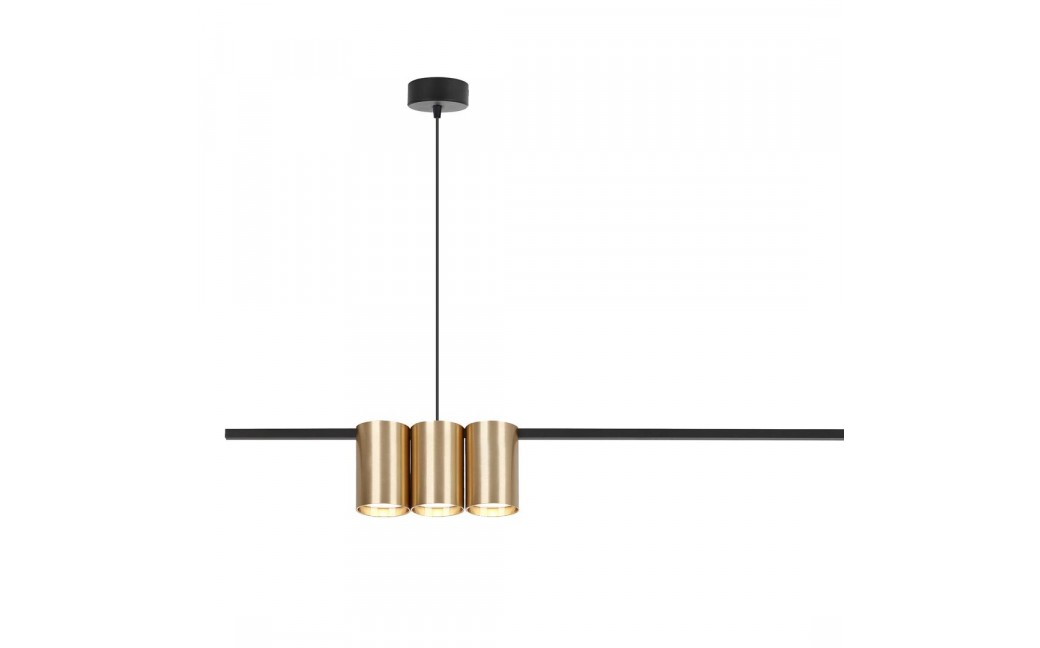Milagro Lampa wisząca (listwa) GENESIS BLACK GOLD 5xGU10 ML0369
