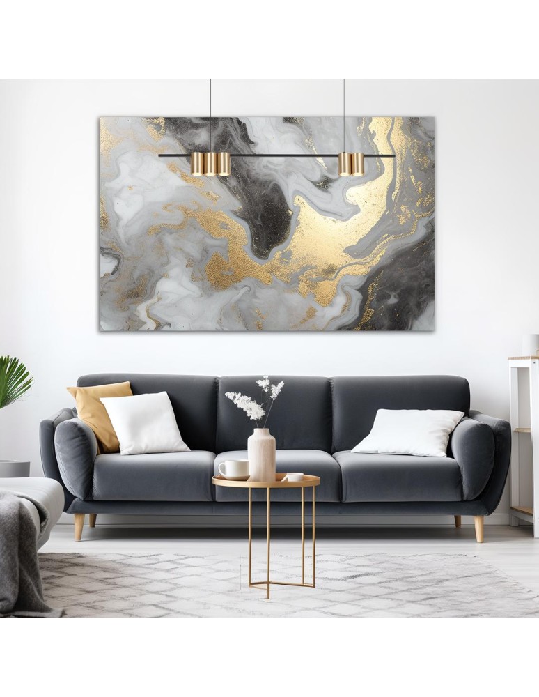 Pendant lamps over the island - Milagro Pendant lamp (strip) GENESIS BLACK GOLD 5xGU10 ML0369 - product kolory-swiatla.pl 4