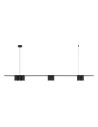 Milagro Pendant lamp (strip) GENESIS BLACK 7xGU10 ML0370