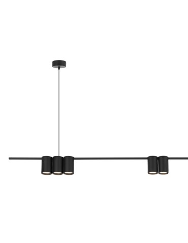 Milagro Pendant lamp (strip) GENESIS BLACK 7xGU10 ML0370 - product 2