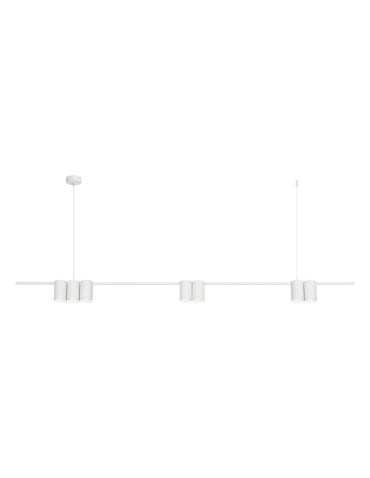Milagro Pendant lamp (strip) GENESIS WHITE 7xGU10 ML0371