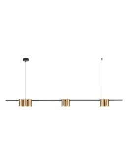 Milagro Pendant lamp (strip) GENESIS BLACK GOLD 7xGU10 ML0372