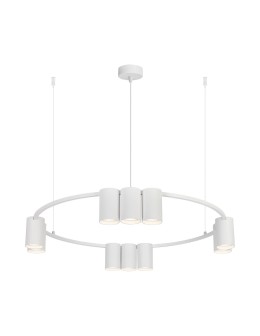 Milagro Lampa wisząca (koło) GENESIS WHITE 10xGU10 ML0374