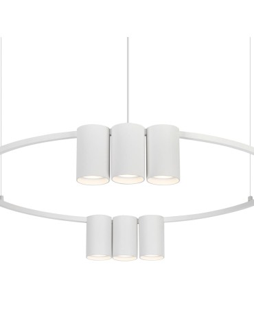 Milagro Lampa wisząca (koło) GENESIS WHITE 10xGU10 ML0374 - produkt 2