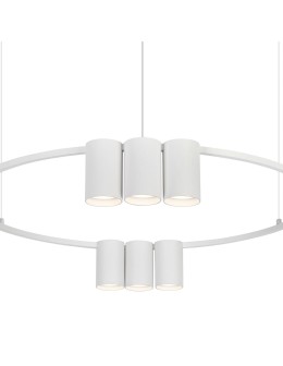 Milagro Lampa wisząca (koło) GENESIS WHITE 10xGU10 ML0374 - produkt 2