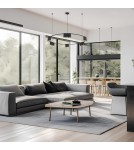 Pendant lamps circles - Milagro Pendant lamp (circle) GENESIS BLACK 15xGU10 ML0376 - product 4