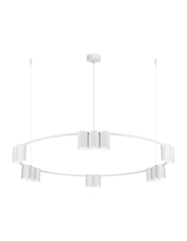 Milagro Pendant lamp (circle) GENESIS WHITE15xGU10 ML0377