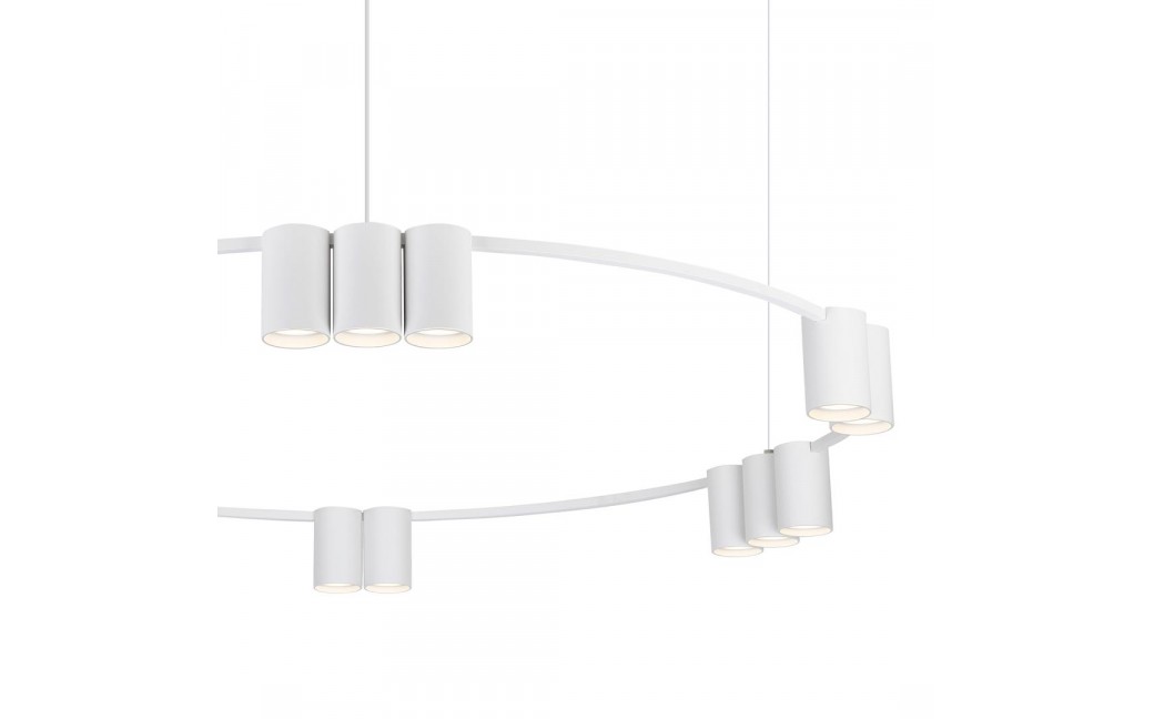 Milagro Lampa wisząca (koło) GENESIS WHITE15xGU10 ML0377