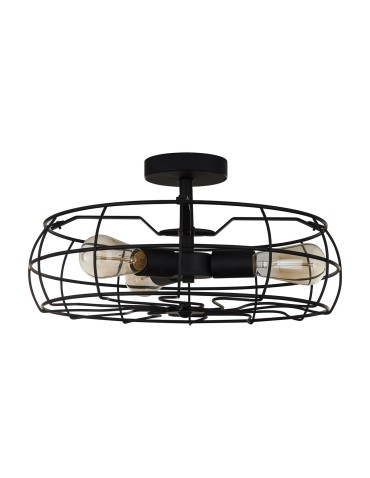 ITALUX Rayo Ceiling 3xE27 MXM-2580/3 BK