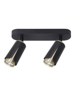 Milagro FLOWER BLACK GOLD SPOT 2xGU10 ML0265