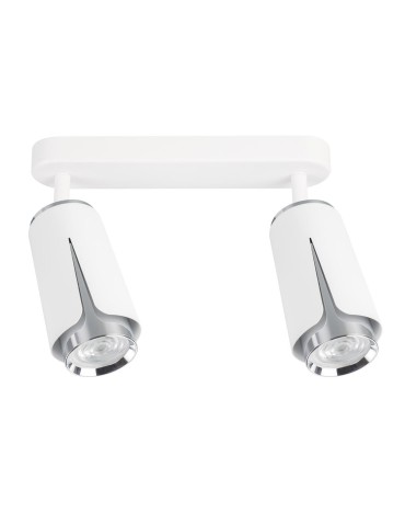 Milagro FLOWER WHITE CHROME SPOT 2xGU10 ML0273