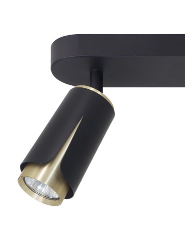 Milagro FLOWER BLACK GOLD SPOT 3xGU10 ML0266 - produkt 2