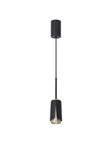 Milagro FLOWER BLACK GOLD Pendant Lamp 1xGU10 ML0267.