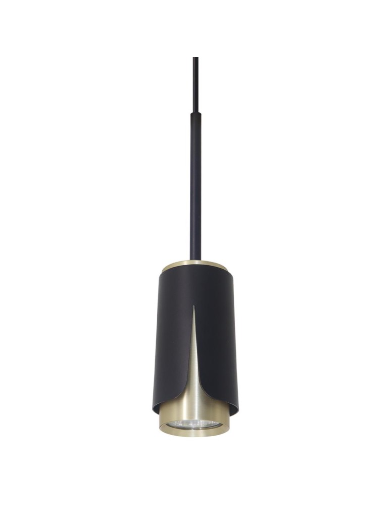 Single pendant lamps - Milagro FLOWER BLACK GOLD Pendant Lamp 1xGU10 ML0267. - product kolory-swiatla.pl 2
