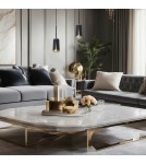 Single pendant lamps - Milagro FLOWER BLACK GOLD Pendant Lamp 1xGU10 ML0267. - product 3