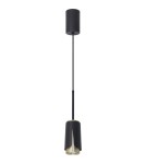 Single pendant lamps - Milagro FLOWER BLACK GOLD Pendant Lamp 1xGU10 ML0267. - product 6