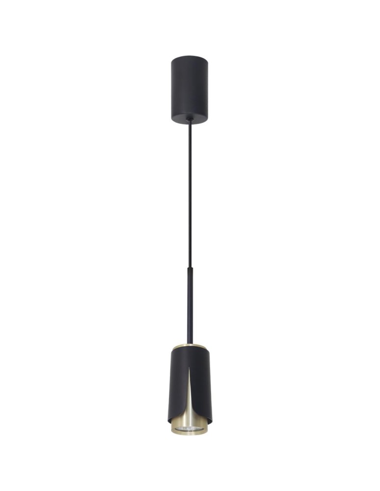 Single pendant lamps - Milagro FLOWER BLACK GOLD Pendant Lamp 1xGU10 ML0267. - product kolory-swiatla.pl 6
