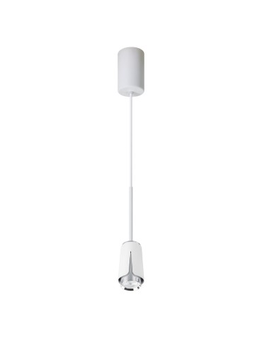 Milagro FLOWER WHITE CHROME Pendant Lamp 1xGU10 ML0275.