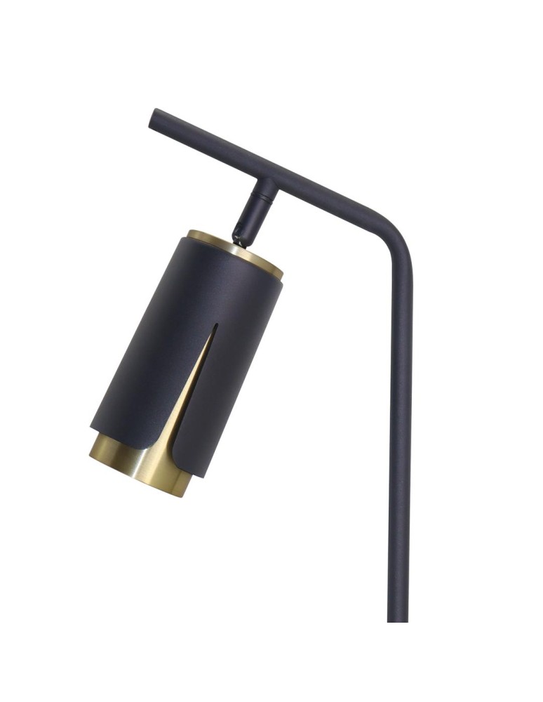 Desk lamps - Milagro FLOWER BLACK GOLD GABINET LAMP 1xGU10 ML0268 - product kolory-swiatla.pl 2