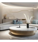 Desk lamps - Milagro FLOWER BLACK GOLD GABINET LAMP 1xGU10 ML0268 - product 4