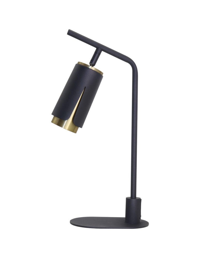 Desk lamps - Milagro FLOWER BLACK GOLD GABINET LAMP 1xGU10 ML0268 - product kolory-swiatla.pl 6