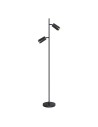 Milagro FLOWER BLACK GOLD FLOOR Lamp 2xGU10 ML0269.