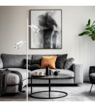 Adjustable floor lamps - Milagro FLOWER WHITE CHROME Floor lamp 2xGU10 ML0277 - product 3