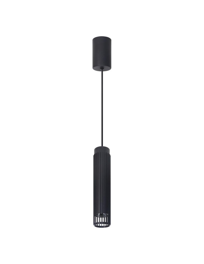 Single pendant lamps - Milagro VERTICAL BLACK Pendant Lamp 1xGU10 ML0298. - product kolory-swiatla.pl 1