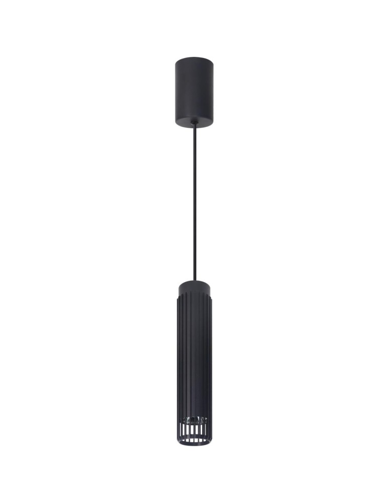 Single pendant lamps - Milagro VERTICAL BLACK Pendant Lamp 1xGU10 ML0298. - product kolory-swiatla.pl 6