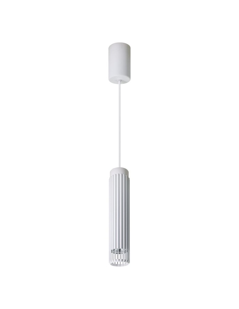 Single pendant lamps - Milagro VERTICAL WHITE Pendant Lamp 1xGU10 ML0308 - product kolory-swiatla.pl 1