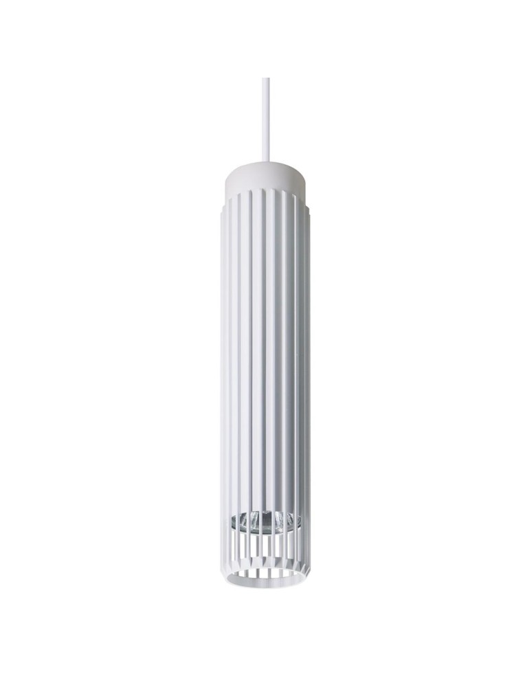 Single pendant lamps - Milagro VERTICAL WHITE Pendant Lamp 1xGU10 ML0308 - product kolory-swiatla.pl 2