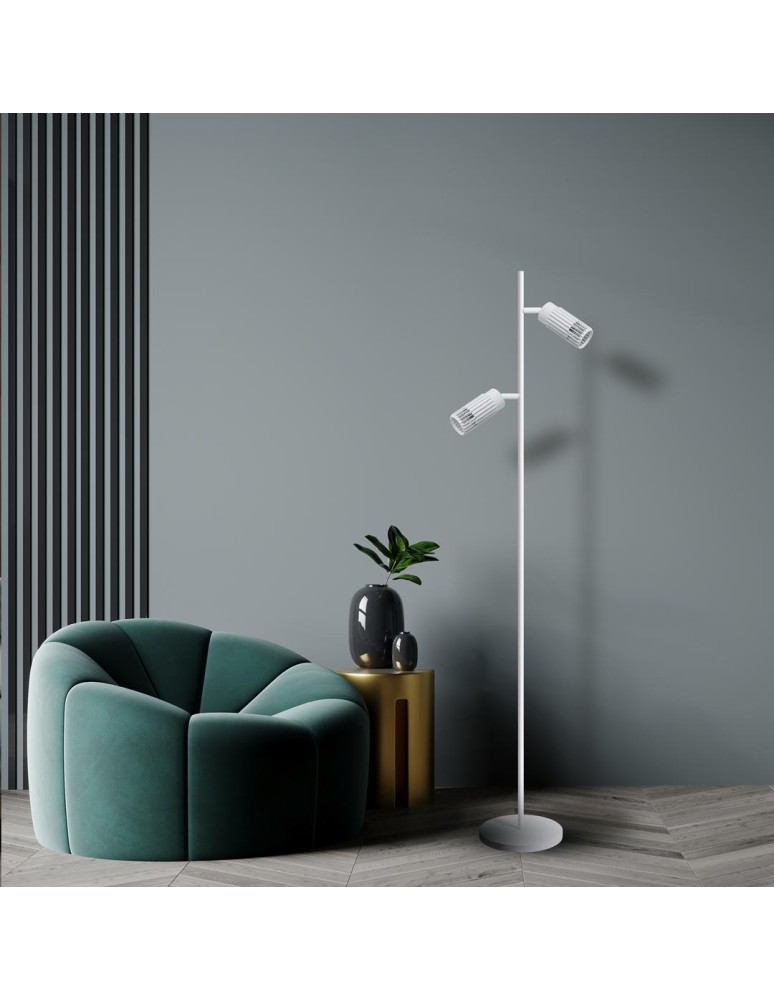 Adjustable floor lamps - Milagro VERTICAL WHITE Floor lamp 1xGU10 ML0310 - product kolory-swiatla.pl 4
