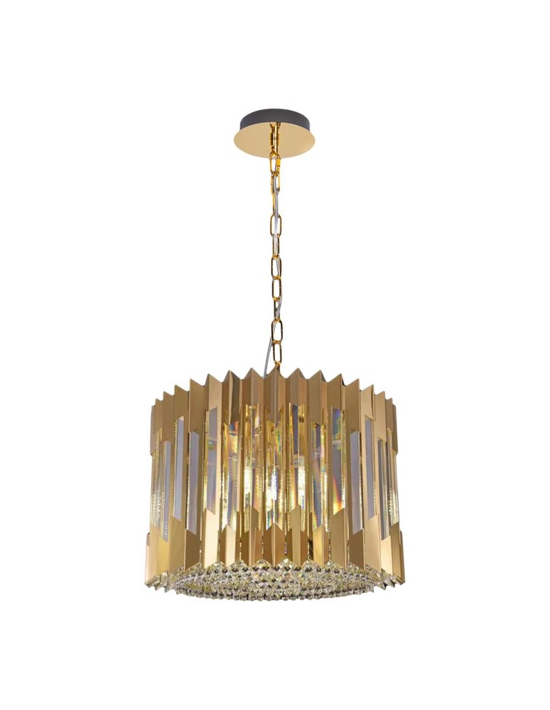 Glamour chandeliers - Milagro Chandelier RITZ GOLD 7xE14 ML0393 - product kolory-swiatla.pl 1