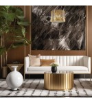 Glamour chandeliers - Milagro Chandelier RITZ GOLD 7xE14 ML0393 - product 3