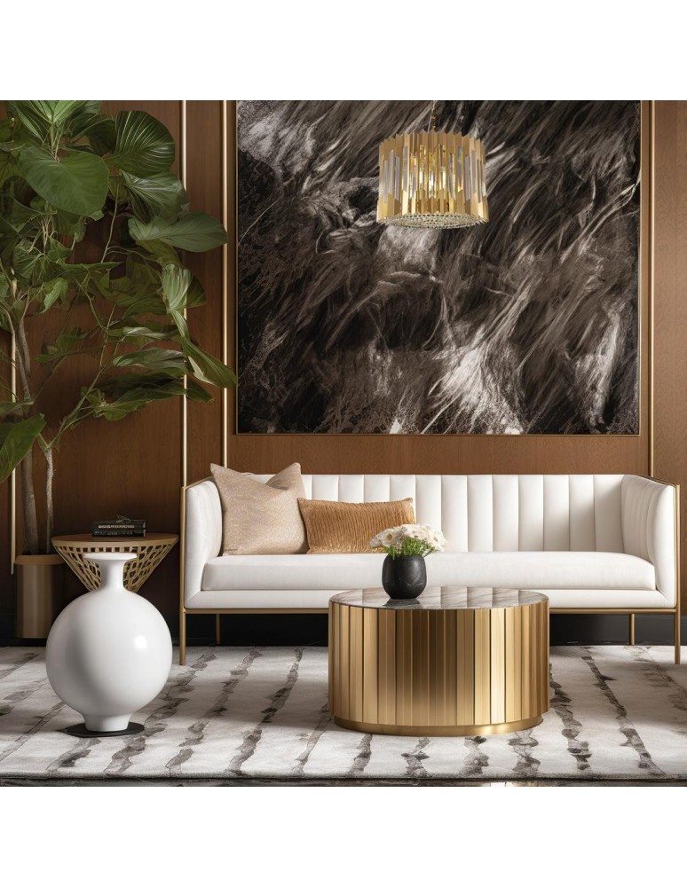 Glamour chandeliers - Milagro Chandelier RITZ GOLD 7xE14 ML0393 - product kolory-swiatla.pl 3