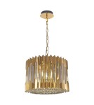 Glamour chandeliers - Milagro Chandelier RITZ GOLD 7xE14 ML0393 - product 6