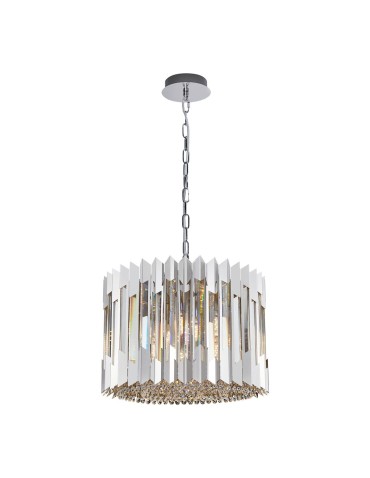 Milagro Chandelier RITZ CHROME 7xE14 ML0394