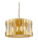Glamour chandeliers - Milagro Chandelier RITZ GOLD 12xE14 ML0395 - product 2