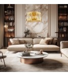 Glamour chandeliers - Milagro Chandelier RITZ GOLD 12xE14 ML0395 - product 3