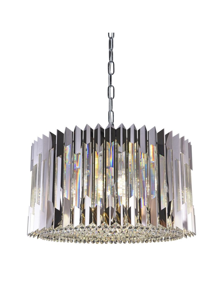 Glamour chandeliers - Milagro Chandelier RITZ CHROME 12xE14 ML0396 - product kolory-swiatla.pl 2